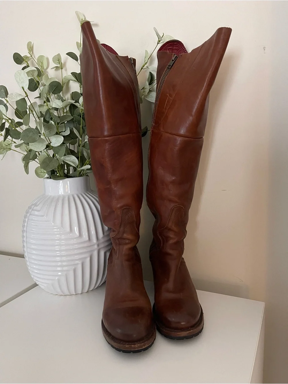 Freebird by Steven Calgary Over the Knee Leather Boots